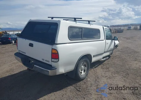 2000 Toyota Tundra Sr5 V8 from USA, damaged, VIN 5TBKT4414YS117494